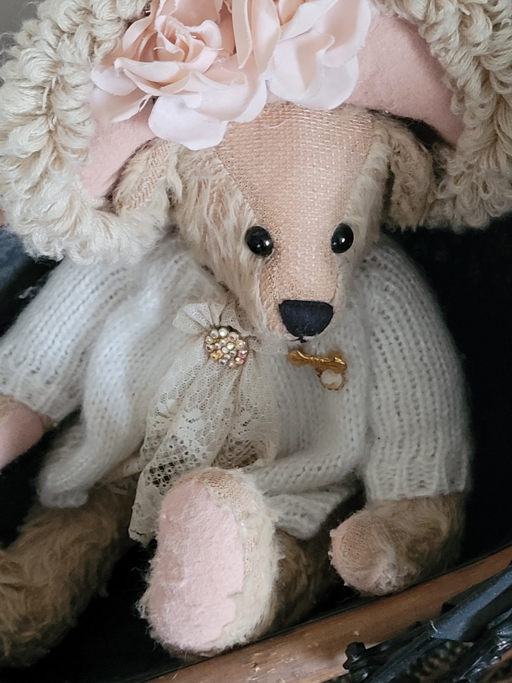 Collectable Stylish Toy Bear By Ashton Drake
